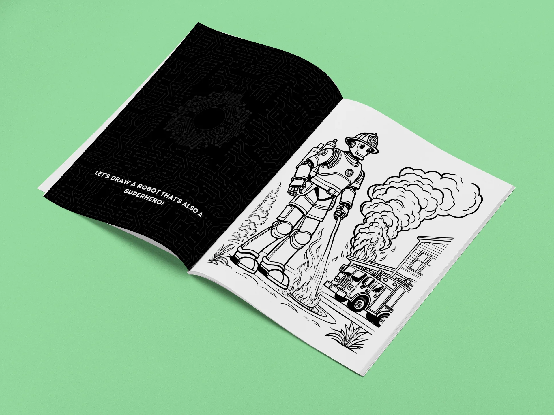 Robo Doodles – A Journey in Color and Imagination (Volume I) detail image